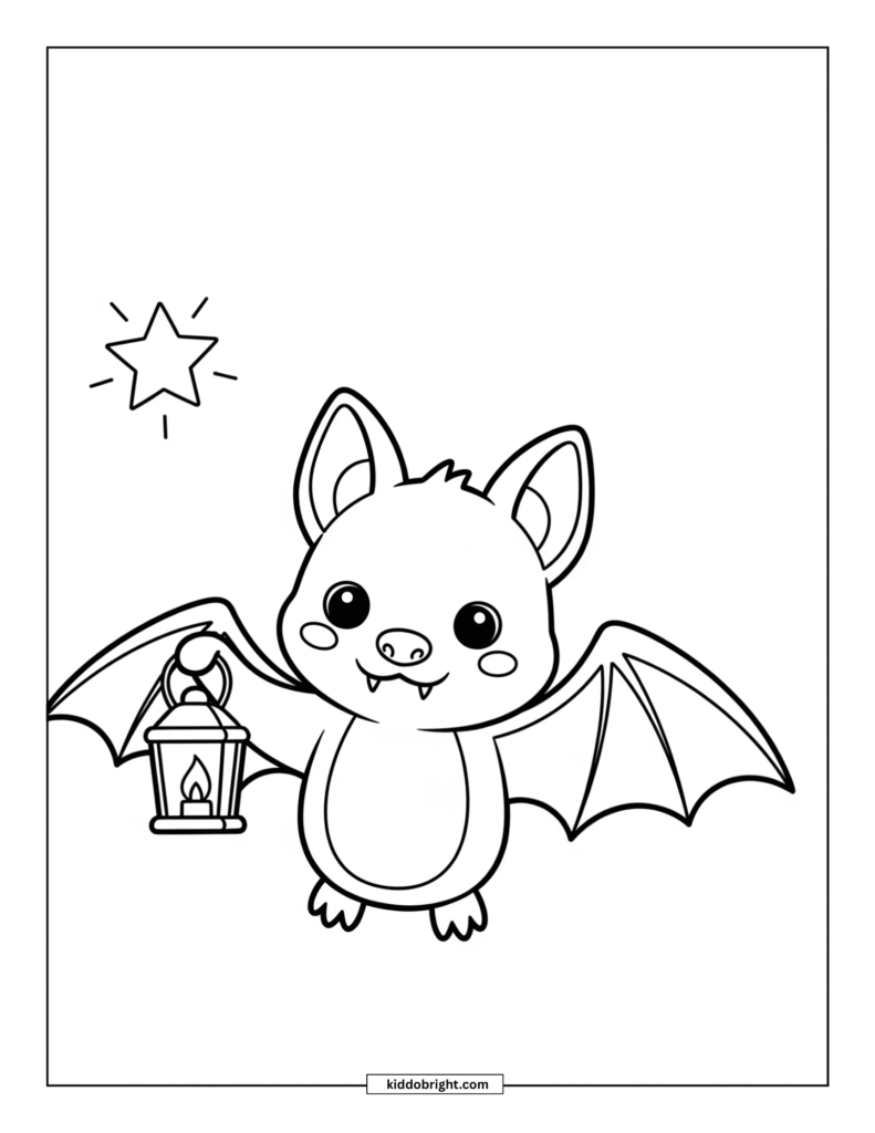 Bat coloring pages free download