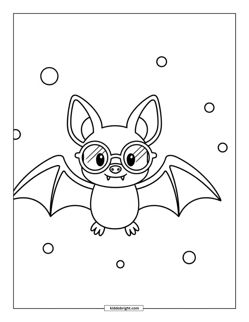 Bat coloring pages free download