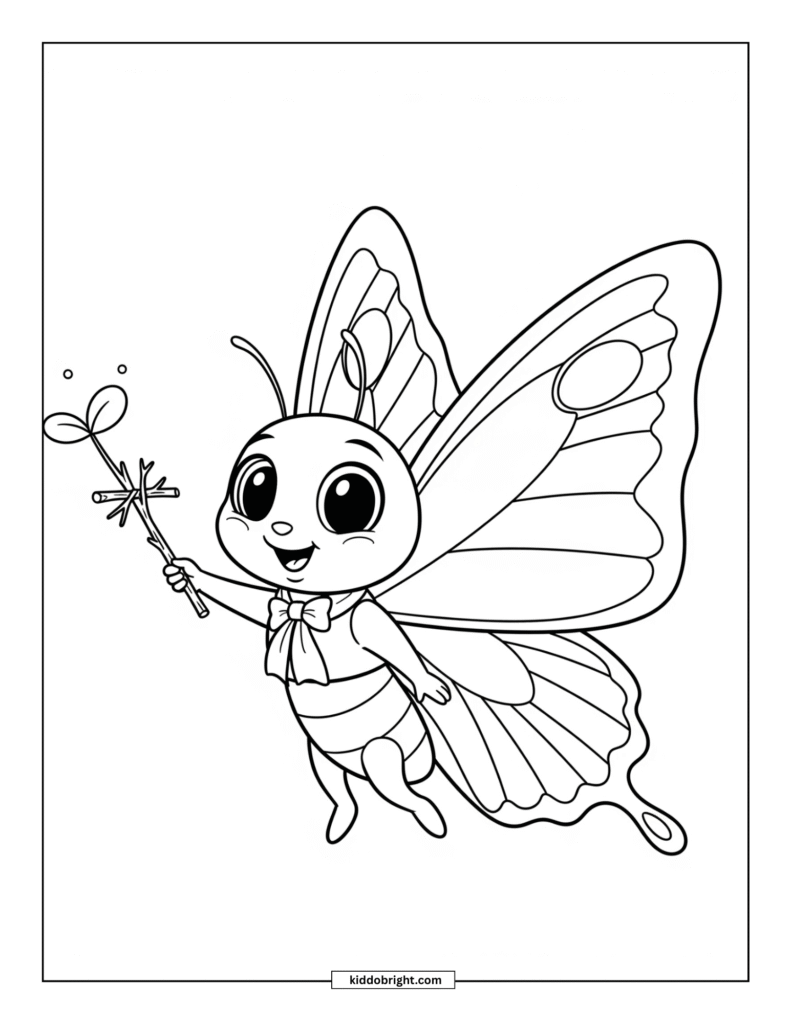Butterfly coloring pages free download