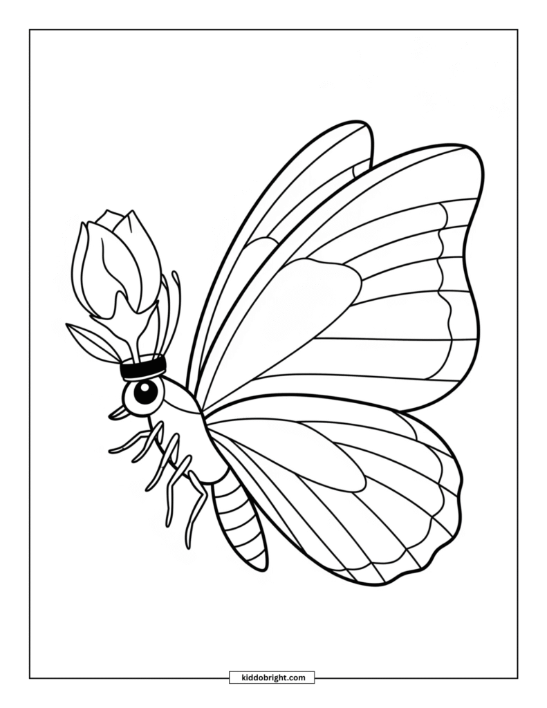 Butterfly coloring pages free download