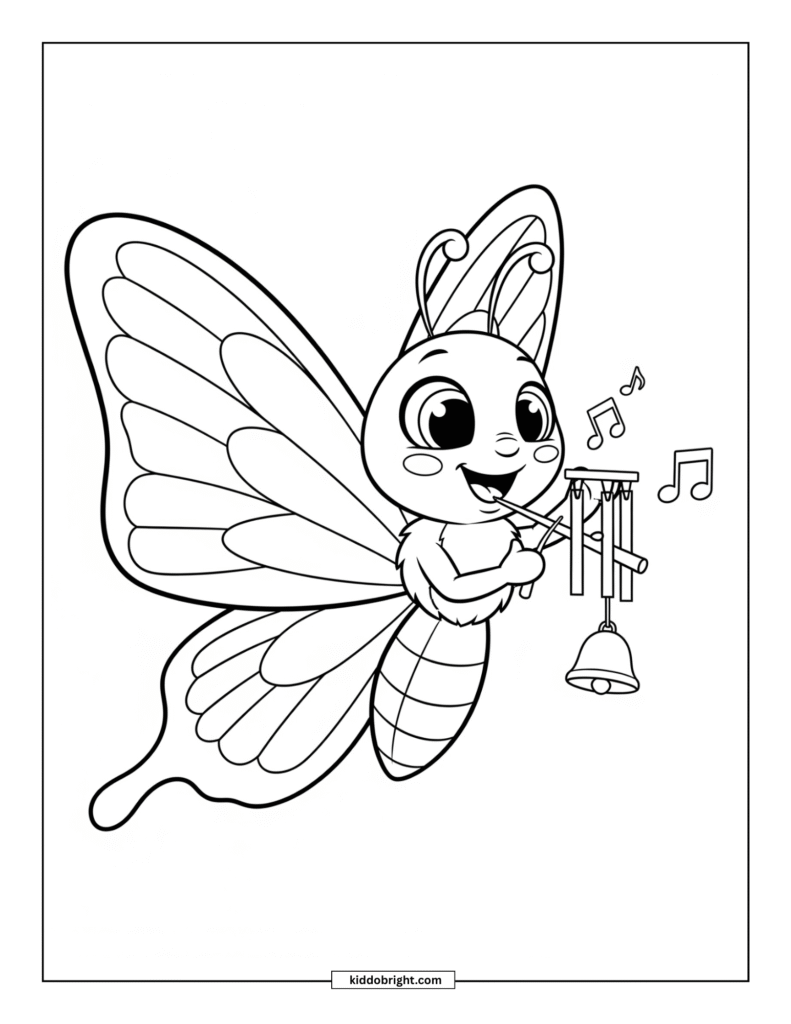 Butterfly coloring pages free download