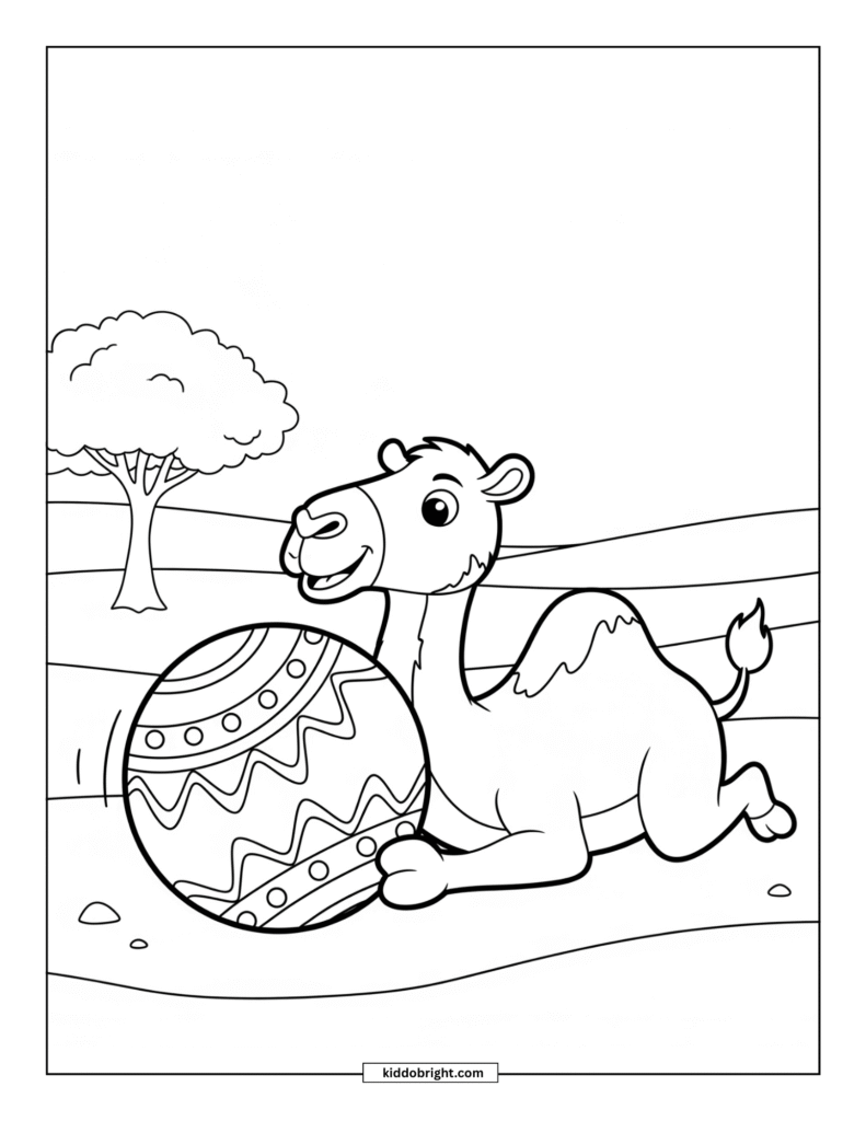 Camel coloring pages free download