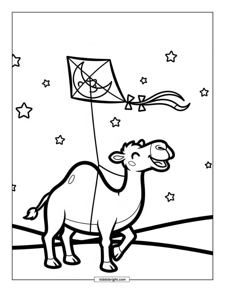 Camel coloring pages free download