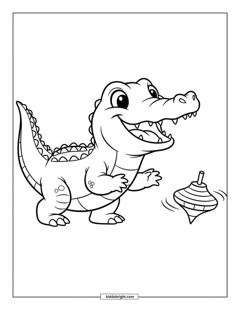 Crocodile coloring pages for kids free download