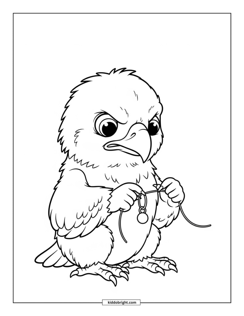 Eagle coloring pages for kids free download