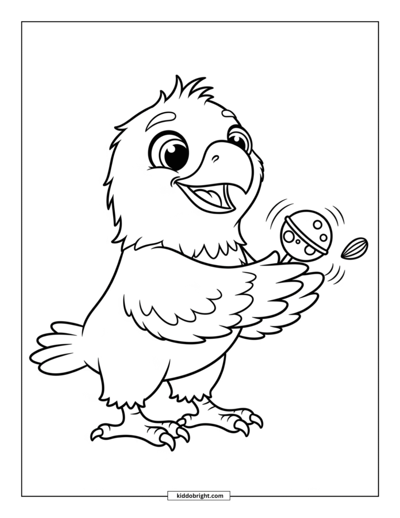 Eagle coloring pages for kids free download