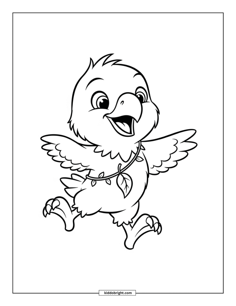 Eagle coloring pages for kids free download