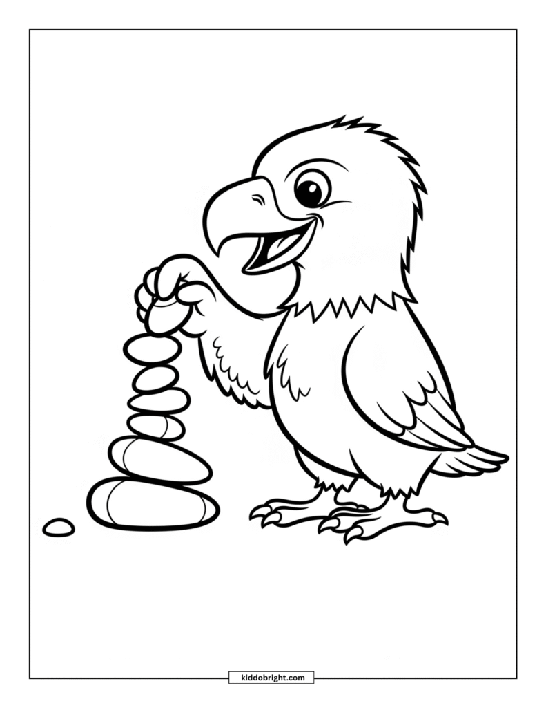 Eagle coloring pages for kids free download