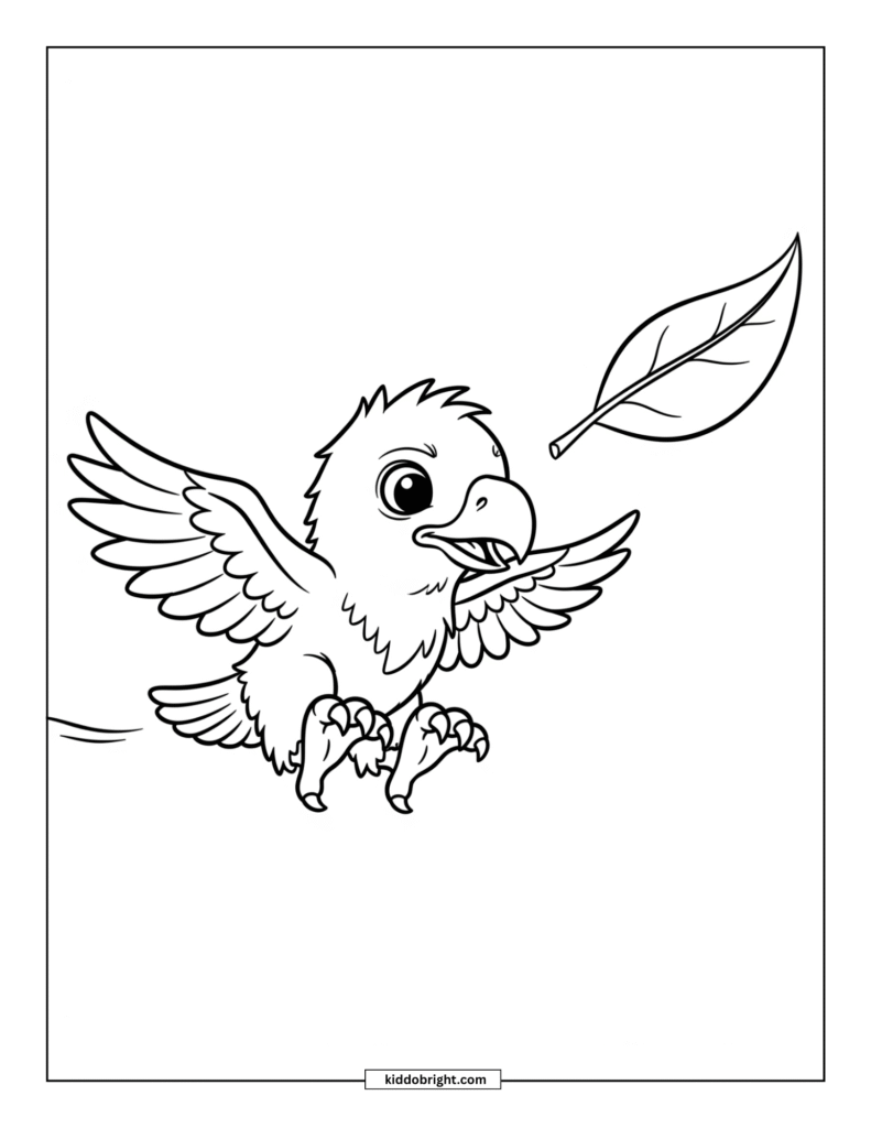 Eagle coloring pages for kids free download