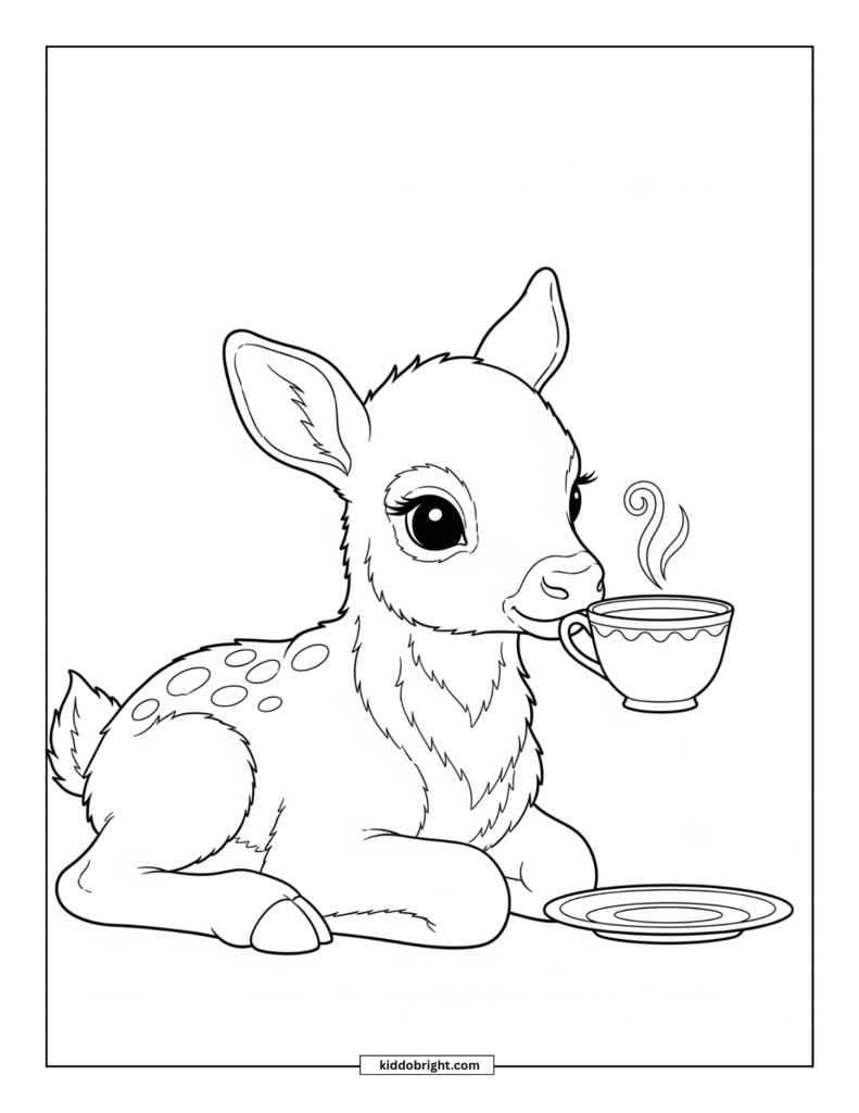 Elk coloring pages for kids free download
