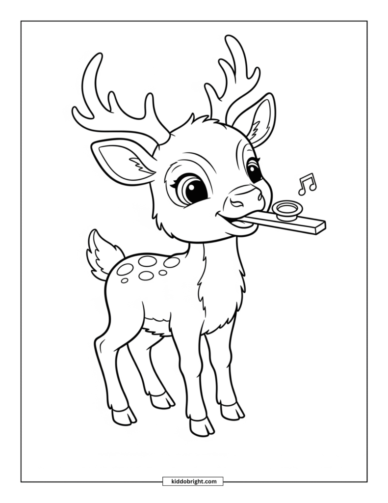 Elk coloring pages for kids free download