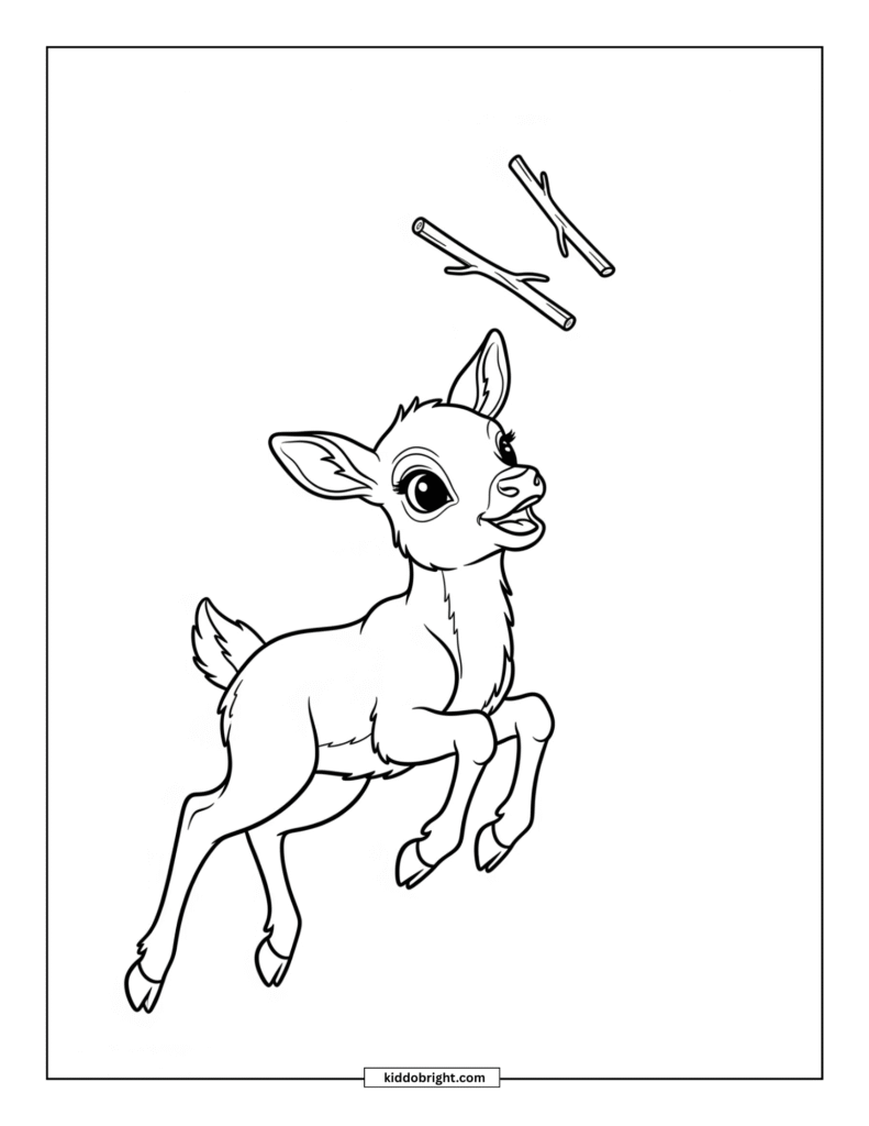 Elk coloring pages for kids free download
