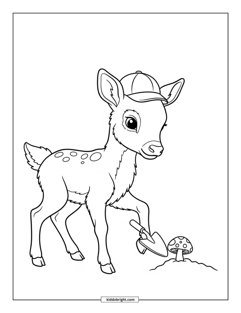 Elk coloring pages for kids free download