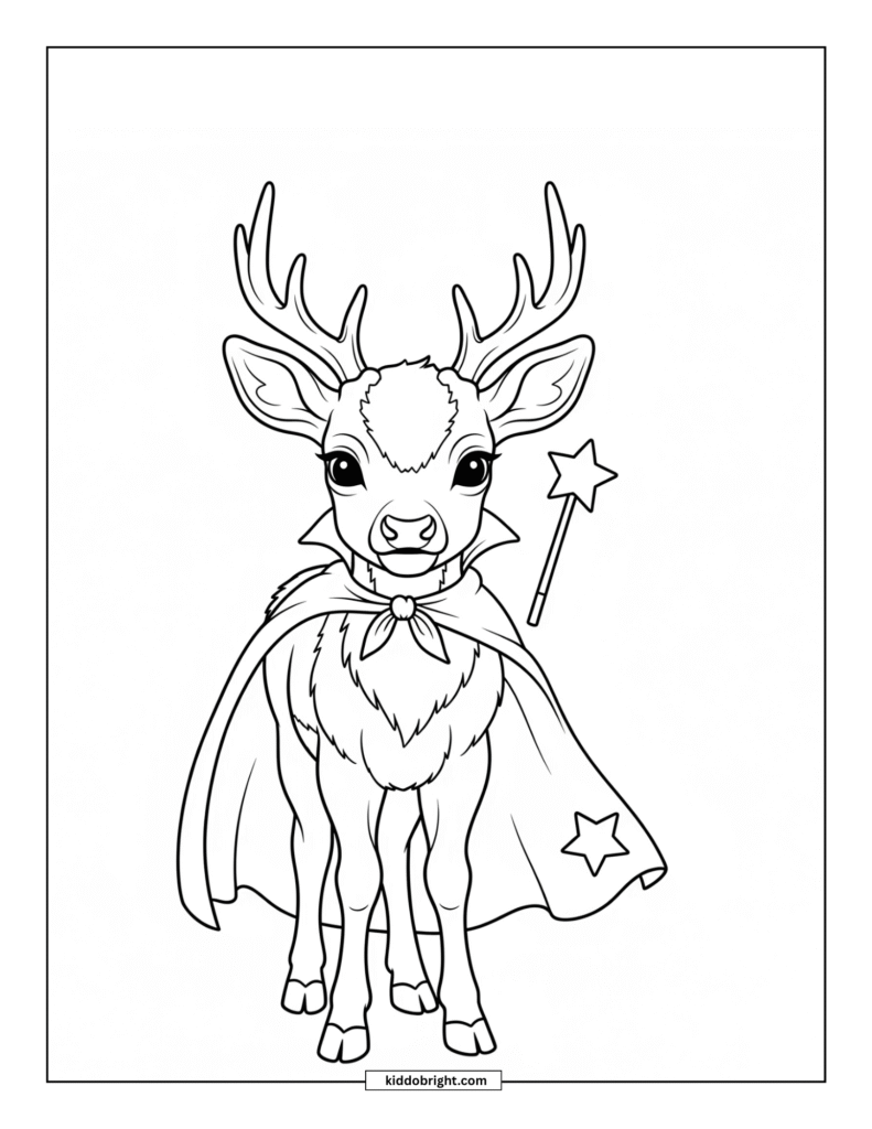 Elk coloring pages for kids free download