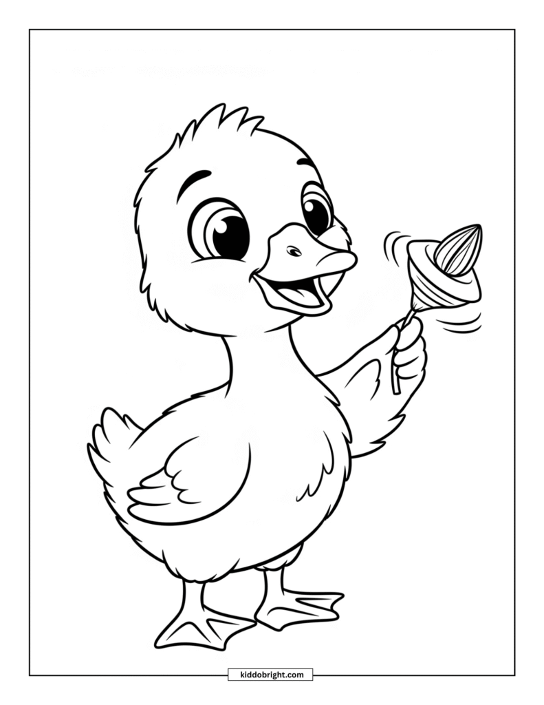 Goose coloring pages for kids free download