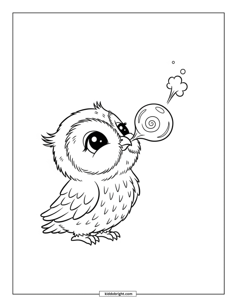 Owl coloring pages for kids free download
