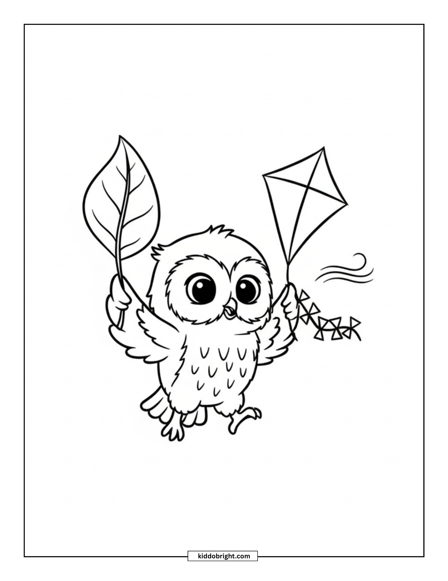 Owl coloring pages for kids free download