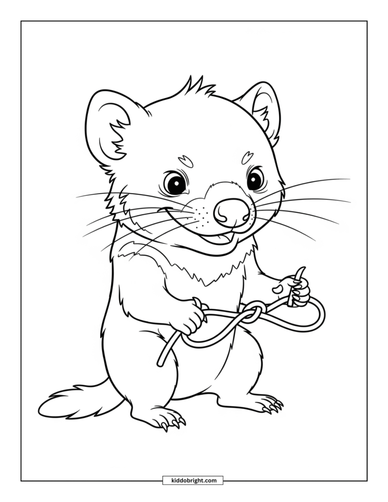 Tasmanian devil coloring pages for kids free download