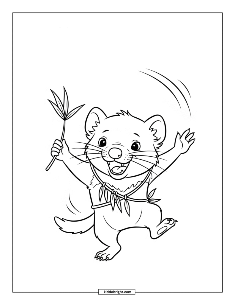 Tasmanian devil coloring pages for kids free download