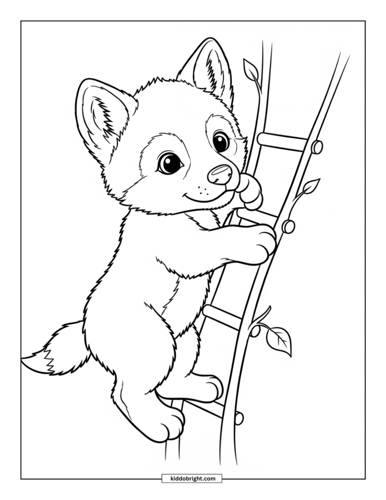 wolf coloring pages for kids free download
